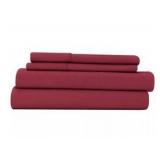 Premium Ultra Soft Wrinkle Free 4 Piece Bed Sheet Set Twin Sized Bed