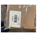 Lylia 2 Drawer Nightstand- NST9605A | Retail $333 | Walnut with Black Legs