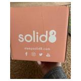 Solid 8 Air Cell Medium Firm Foam Down Alternative Pillow with Instacool, Jumbo