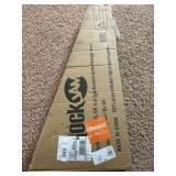 RockJam Blue Acoustic Guitar Kit with Guitar Tuner, Guitar Bag & Guitar Stand