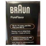 Braun 14-Cup PureFlavor Drip Coffee Maker Retail $125