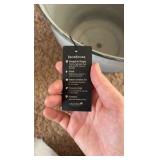 Natural IronStone Garden/Flower Pot 14-Inches Wide 3.6 Gallon Timberline Pearl Gray Color