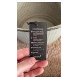 Natural IronStone Garden/Flower Pot 14-Inches Wide 6.6 Gallon Gray Color Sith Decorative Lines