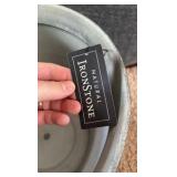 Natural IronStone Garden/Flower Pot 14-Inches Wide 3.6 Gallon Gray Color