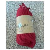 Premium Ultra Soft Wrinkle Free 4 Piece Bed Sheet Set Twin Sized Bed