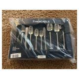 65-Piece Flatware Set, Henckels Brand High End Set, Classy Elegant Set, 18/10 Stainless Steel 65 Pieces, Spoons, Knives, Forks and Serving Set