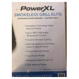 PowerXL Smokeless Grill with Tempered Glass Lid and Turbo Speed Smoke Extractor Technology | Retail $239