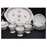Wawel Poland Tea Set + Mignon Z & Co. Bavaria Platter