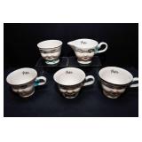 1996 Limited Edition Baileys Irish Cream “Winking” Cup Set with Creamer
