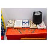Variety of Board Games and Decks of Cards