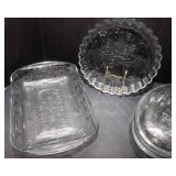 Anchor Hocking Savannah Bakeware Set – Quiche Dish, Lasagna Dish & Oval Covered Casserole Dish