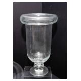 Set of 3 Glassware Pieces – Pitcher, Bowl & Vas