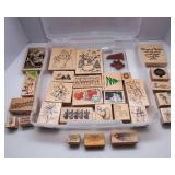 Christmas Themed Rubber Stamps – Crafting Lot