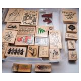 Christmas Themed Rubber Stamps – Crafting Lot