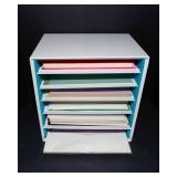 Cardstock Paper & Storage Paper Holder – Craft Organization Lot