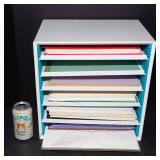 Cardstock Paper & Storage Paper Holder – Craft Organization Lot