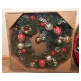 Set of 2 Christmas Wreaths