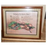“The Touch of the Master’s Hand” Music-Themed Artwork – Framed Print