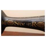 Antique Singer Treadle Sewing Machine Table and Singer Sewing Machine