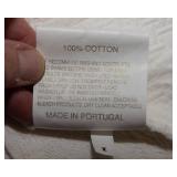 White 100% Cotton Coverlet