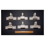 Set of 6 Martha Stewart Border Edge Paper Punches