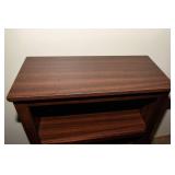 Small Wood-Tone Bookshelf – 47.5” Tall