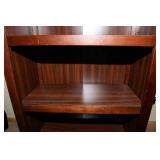 Small Wood-Tone Bookshelf – 47.5” Tall