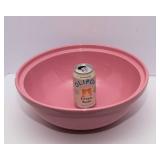 Large Pink Ceramic Dough Bowl – 14.5” Diameter