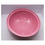 Large Pink Ceramic Dough Bowl – 14.5” Diameter