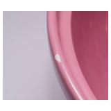 Large Pink Ceramic Dough Bowl – 14.5” Diameter