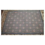 Safavieh Courtyard Collection Indoor/Outdoor Rug – Beige & Aqua (5