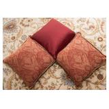 Set of 3 Throw Pillows – Down Feather Inserts - Restoration Hardware