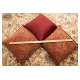 Set of 3 Throw Pillows – Down Feather Inserts - Restoration Hardware