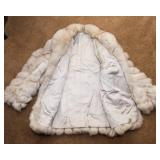 Natural Blue Fox Fur Coat – Finland Origin