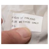 Natural Blue Fox Fur Coat – Finland Origin