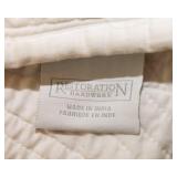 Restoration Hardware Cotton Quilt & Shams – 96” x 96”