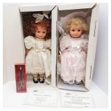 Gotz Dolls – 1993 Aileen & Angelica with Certificates of Authenticity