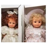 Gotz Dolls – 1993 Aileen & Angelica with Certificates of Authenticity