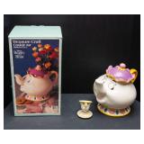 Disney Treasure Craft “Beauty and the Beast” Cookie Jar & Chip Teacup
