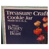 Disney Treasure Craft “Beauty and the Beast” Cookie Jar & Chip Teacup