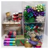 Gift Wrapping Bows and Ribbon