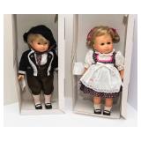 Gotz Dolls – “Franz” & “Marianne” Collectible Set with COA