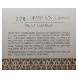 “Hometown Memories I” – Limited Edition Thomas Kinkade Offset Lithograph on Canvas (39" x 33")