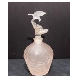 Assorted Decorative Glass Set – Decanter, Lidded Candy Dish & Perfume Bottle