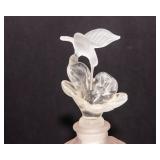 Assorted Decorative Glass Set – Decanter, Lidded Candy Dish & Perfume Bottle