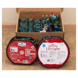 Set of 7 Strands Multi-Color Christmas Lights