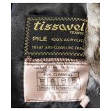 Vintage Tissavel Faux Fur Coat – Women’s Size 16