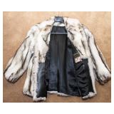 Vintage Tissavel Faux Fur Coat – Women’s Size 16