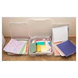 Scrapbooking Paper & Storage Containers