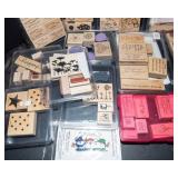 Large Variety of Rubber Ink Stamps